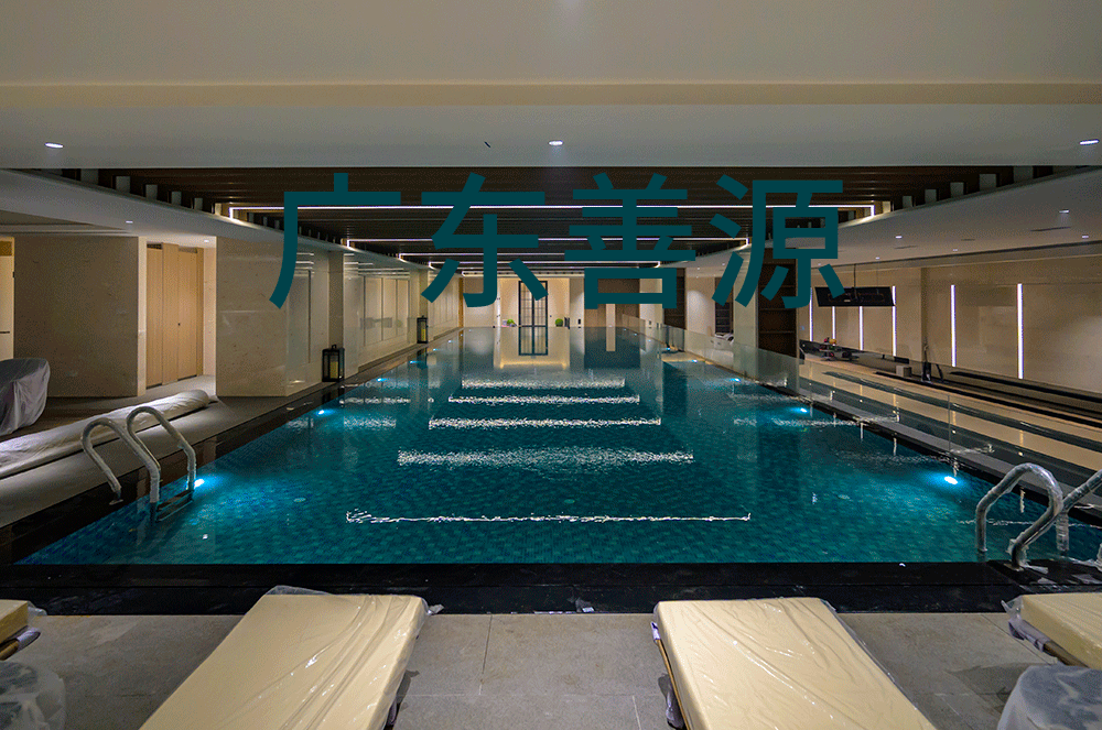 珠海香洲私人会所室内恒温泳池项目.
