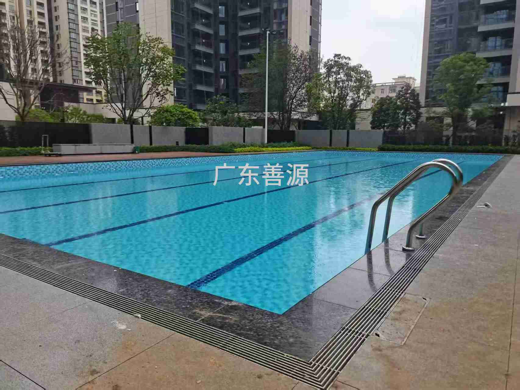 广东善源深圳德懿府住宅小区泳池工程案例